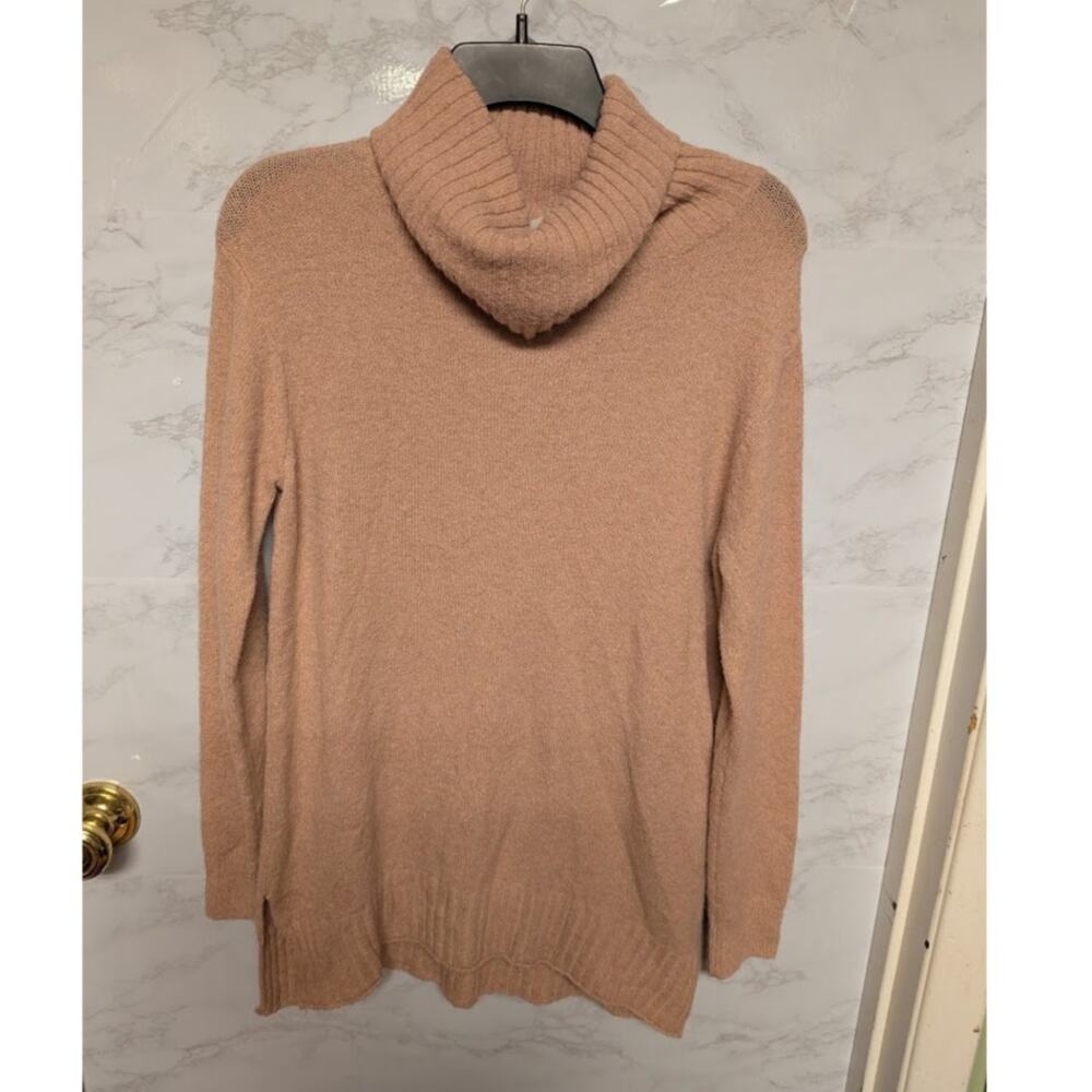 BP. Size Small turtleneck sweater long sleeve Pink Adobe Knit Casual packable